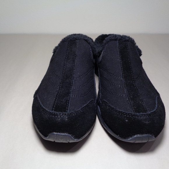 Easy Spirit Size 8.5 M TRAVELFUZZ Black Leather Mule New Women's Shoes - Picture 12 of 16